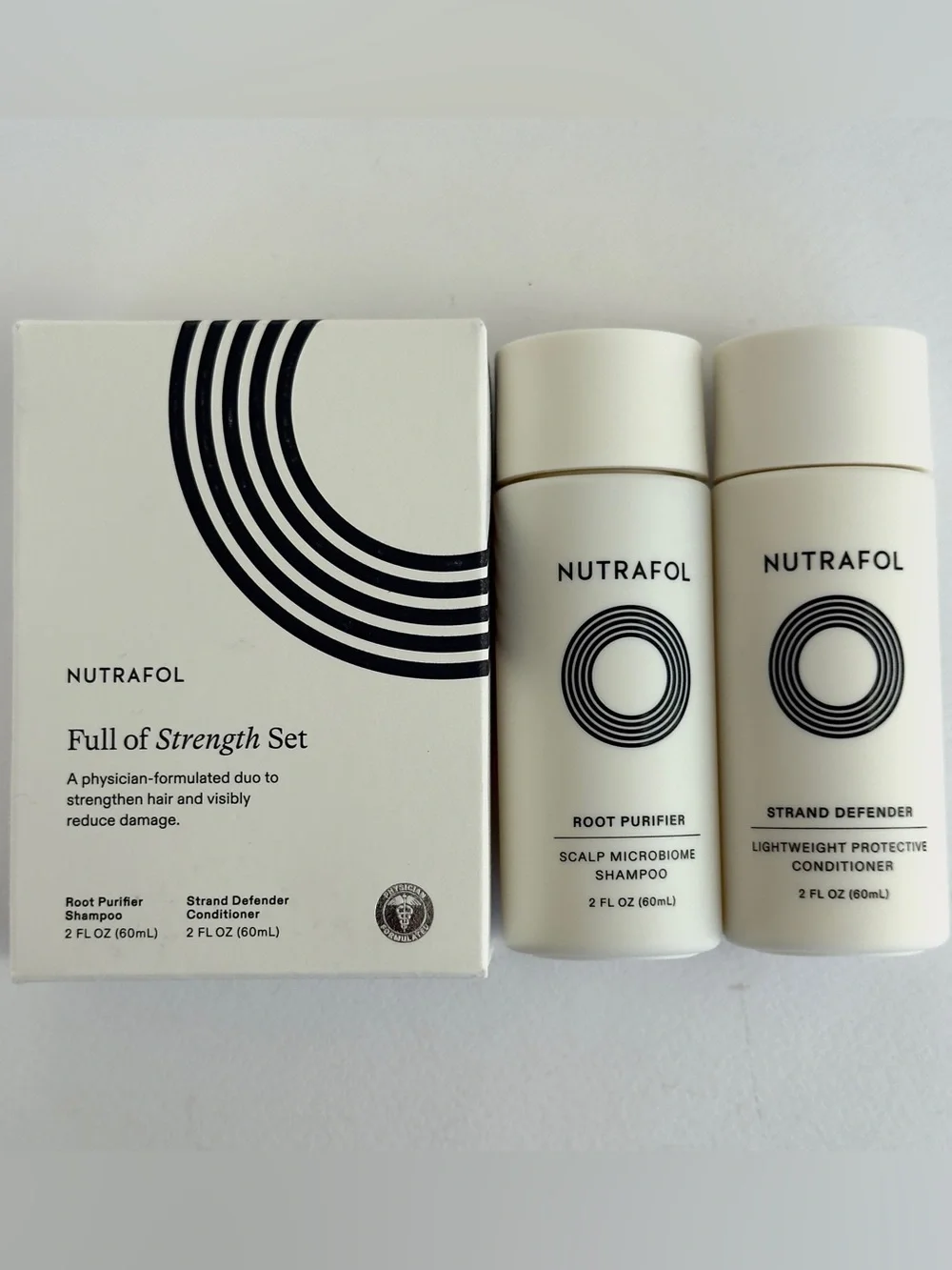 Set of 2. Nutrafol Full of Strength Set. Brand New! A physician-formulated duo.